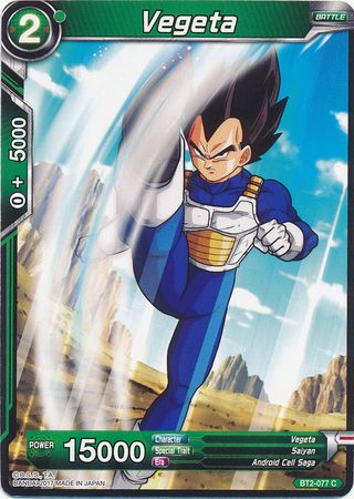 Vegeta [BT2-077] | Pegasus Games WI