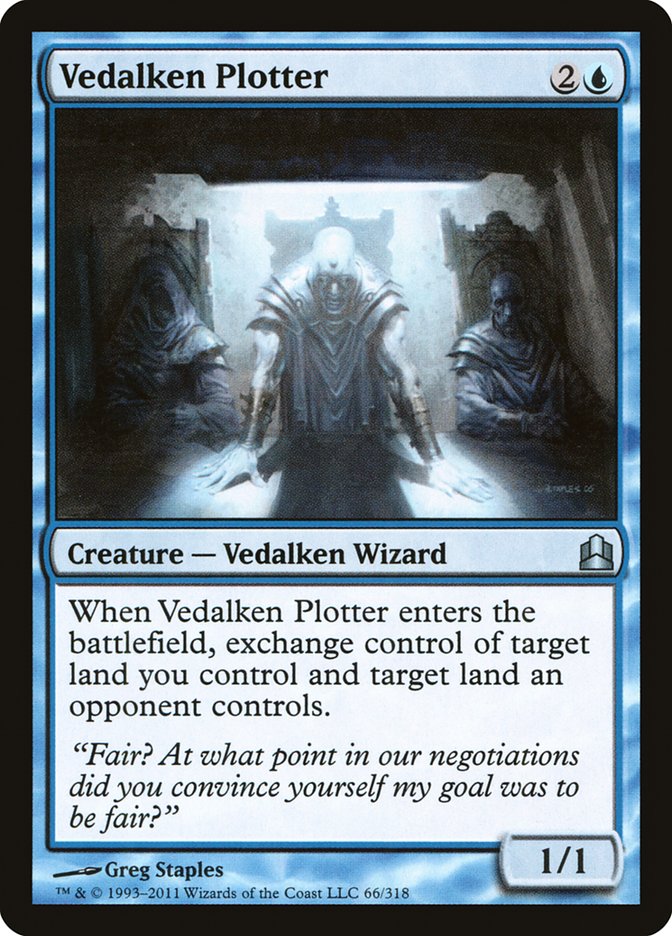 Vedalken Plotter [Commander 2011] | Pegasus Games WI