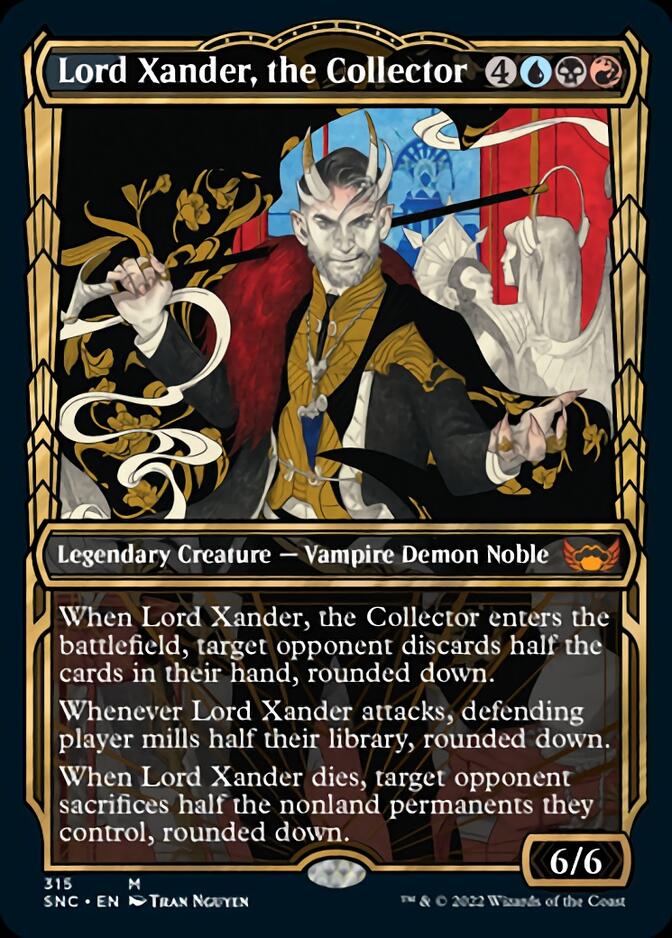 Lord Xander, the Collector (Showcase Golden Age) [Streets of New Capenna] | Pegasus Games WI
