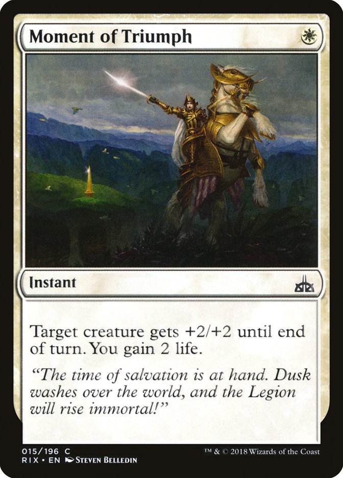 Moment of Triumph [Rivals of Ixalan] | Pegasus Games WI