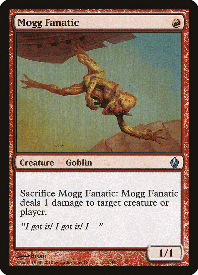 Mogg Fanatic [Premium Deck Series: Fire and Lightning] | Pegasus Games WI