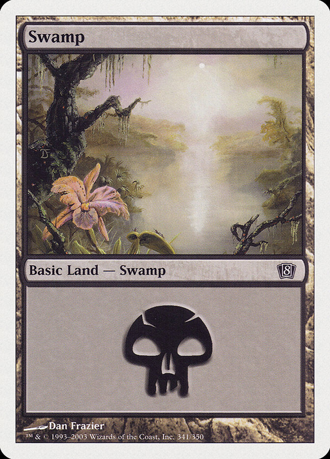 Swamp (341) [Eighth Edition] | Pegasus Games WI