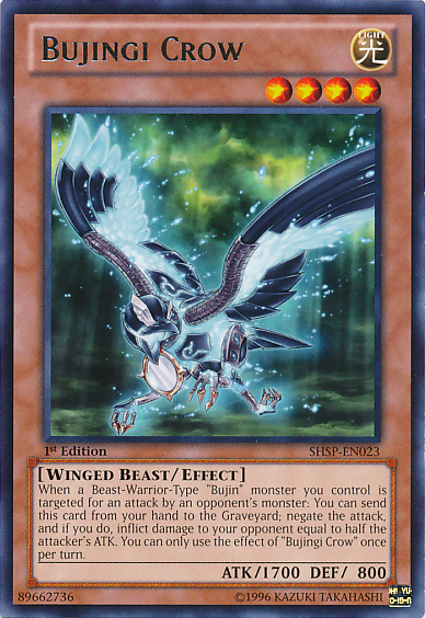 Bujingi Crow [SHSP-EN023] Rare | Pegasus Games WI