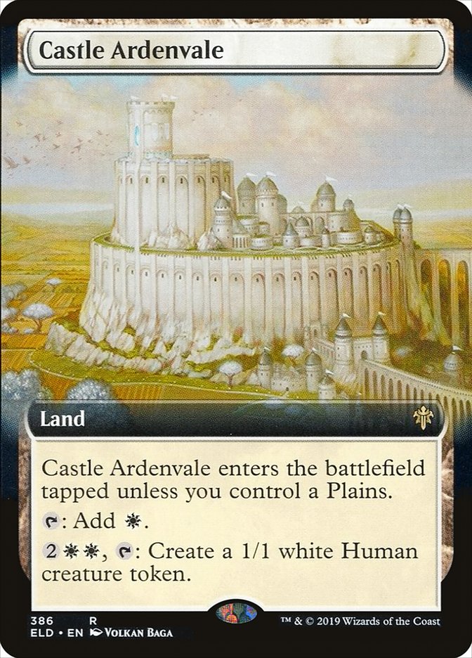 Castle Ardenvale (Extended Art) [Throne of Eldraine] | Pegasus Games WI