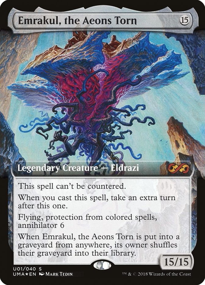 Emrakul, the Aeons Torn (Topper) [Ultimate Masters Box Topper] | Pegasus Games WI