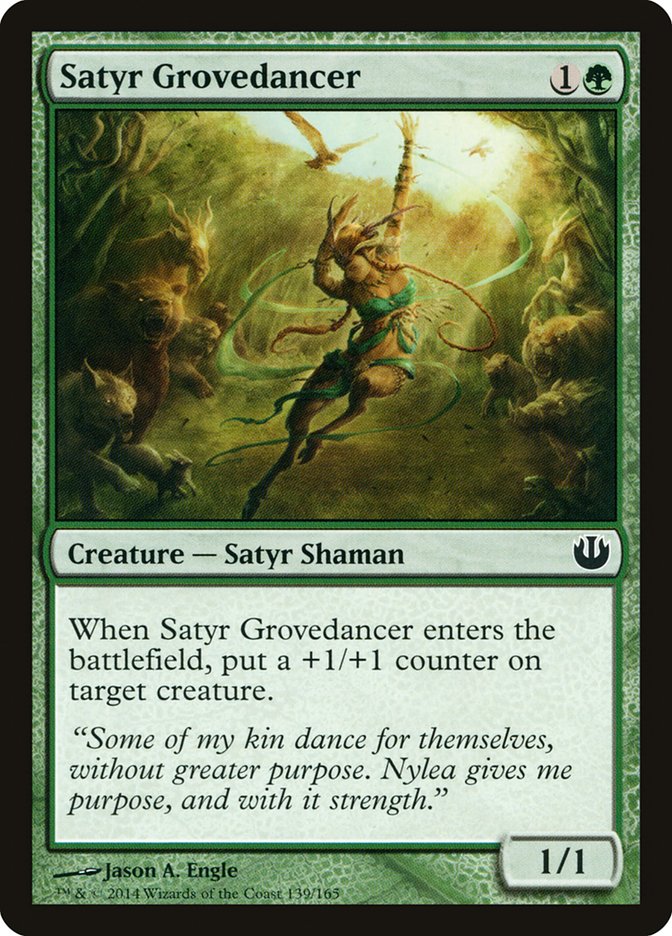 Satyr Grovedancer [Journey into Nyx] | Pegasus Games WI