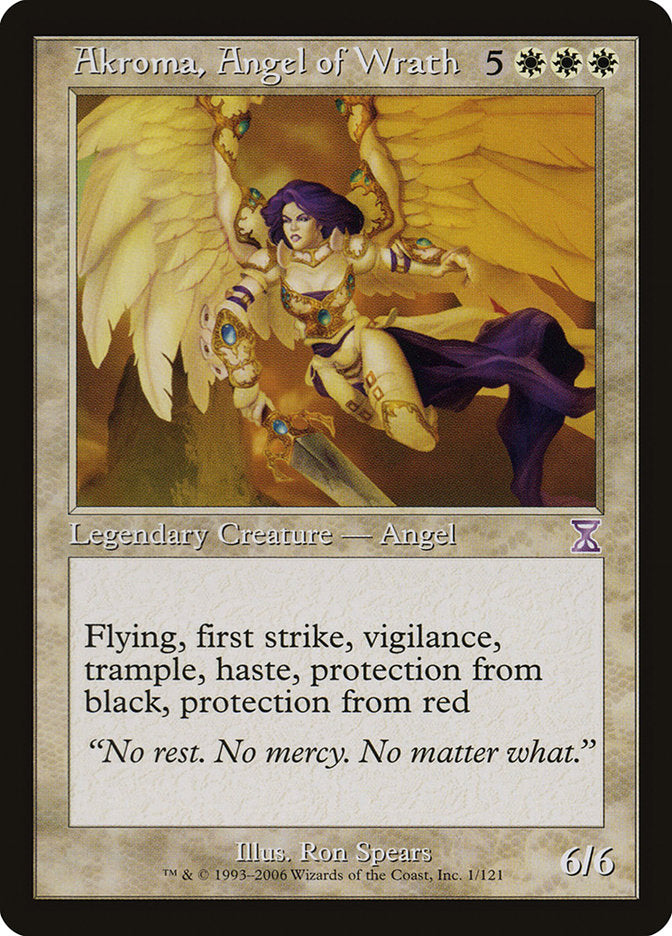 Akroma, Angel of Wrath [Time Spiral Timeshifted] | Pegasus Games WI