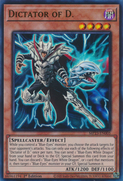 Dictator of D. [MP23-EN005] Ultra Rare | Pegasus Games WI