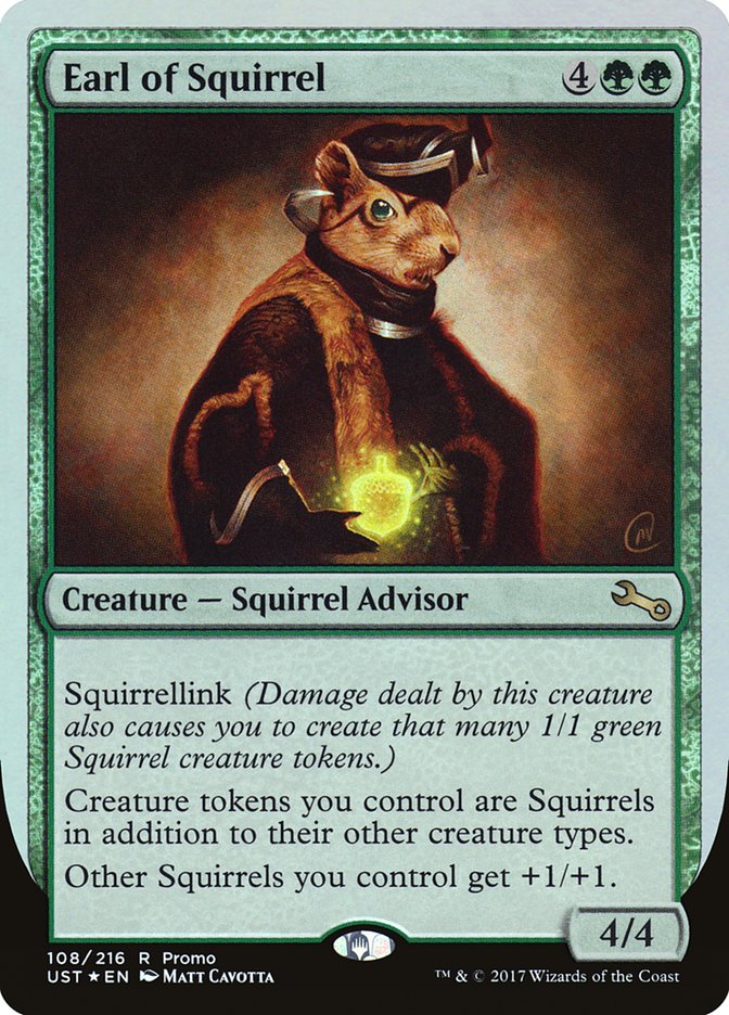 Earl of Squirrel (Draft Weekend) [Unstable Promos] | Pegasus Games WI