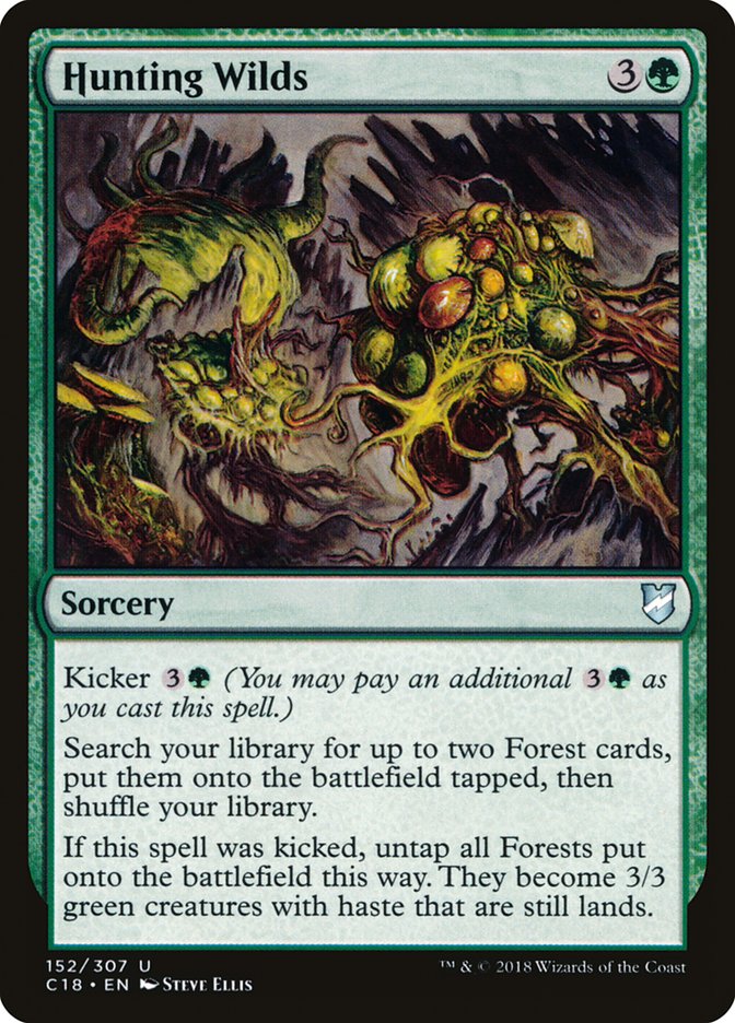Hunting Wilds [Commander 2018] | Pegasus Games WI