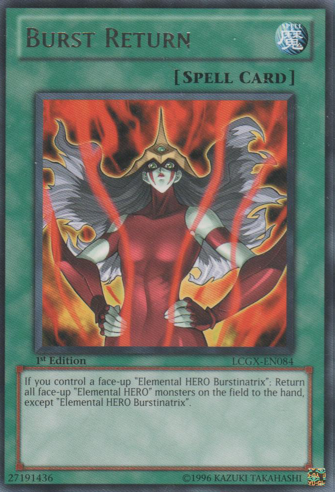 Burst Return [LCGX-EN084] Rare | Pegasus Games WI