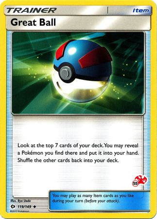 Great Ball (119/149) (Charizard Stamp #55) [Battle Academy 2020] | Pegasus Games WI