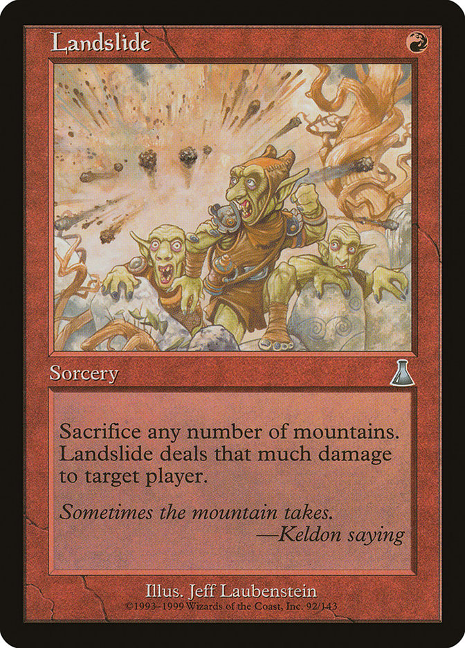 Landslide [Urza's Destiny] | Pegasus Games WI