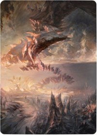 Needleverge Pathway Art Card [Zendikar Rising Art Series] | Pegasus Games WI