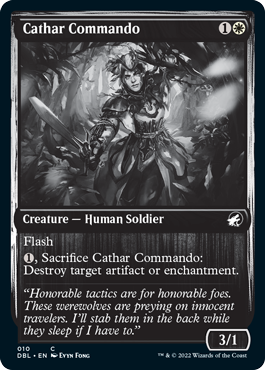 Cathar Commando [Innistrad: Double Feature] | Pegasus Games WI
