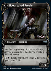 Restless Bloodseeker // Bloodsoaked Reveler (Showcase Fang Frame) [Innistrad: Crimson Vow] | Pegasus Games WI