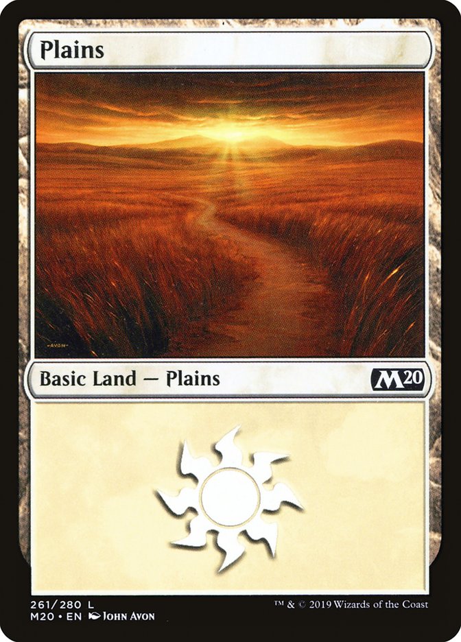 Plains (261) [Core Set 2020] | Pegasus Games WI