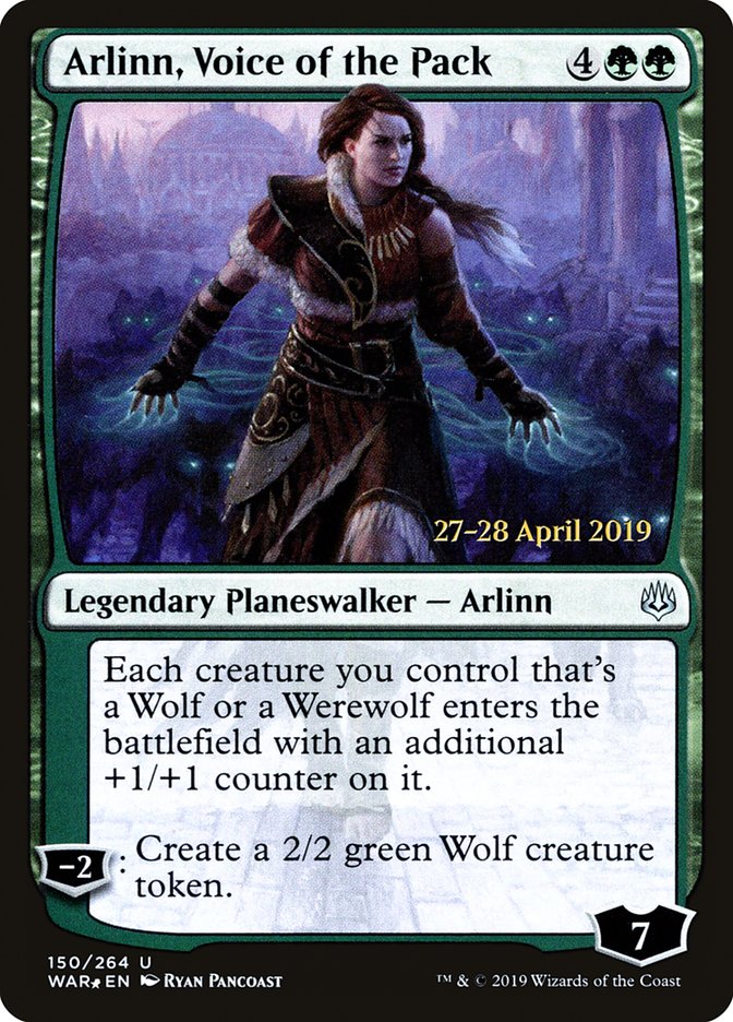 Arlinn, Voice of the Pack [War of the Spark Prerelease Promos] | Pegasus Games WI