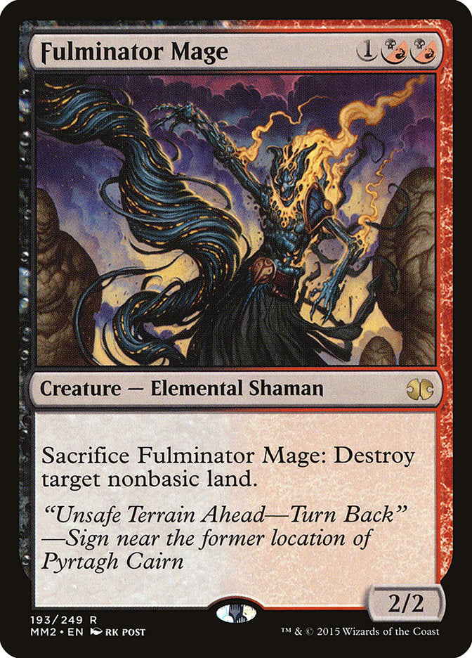 Fulminator Mage [Modern Masters 2015] | Pegasus Games WI