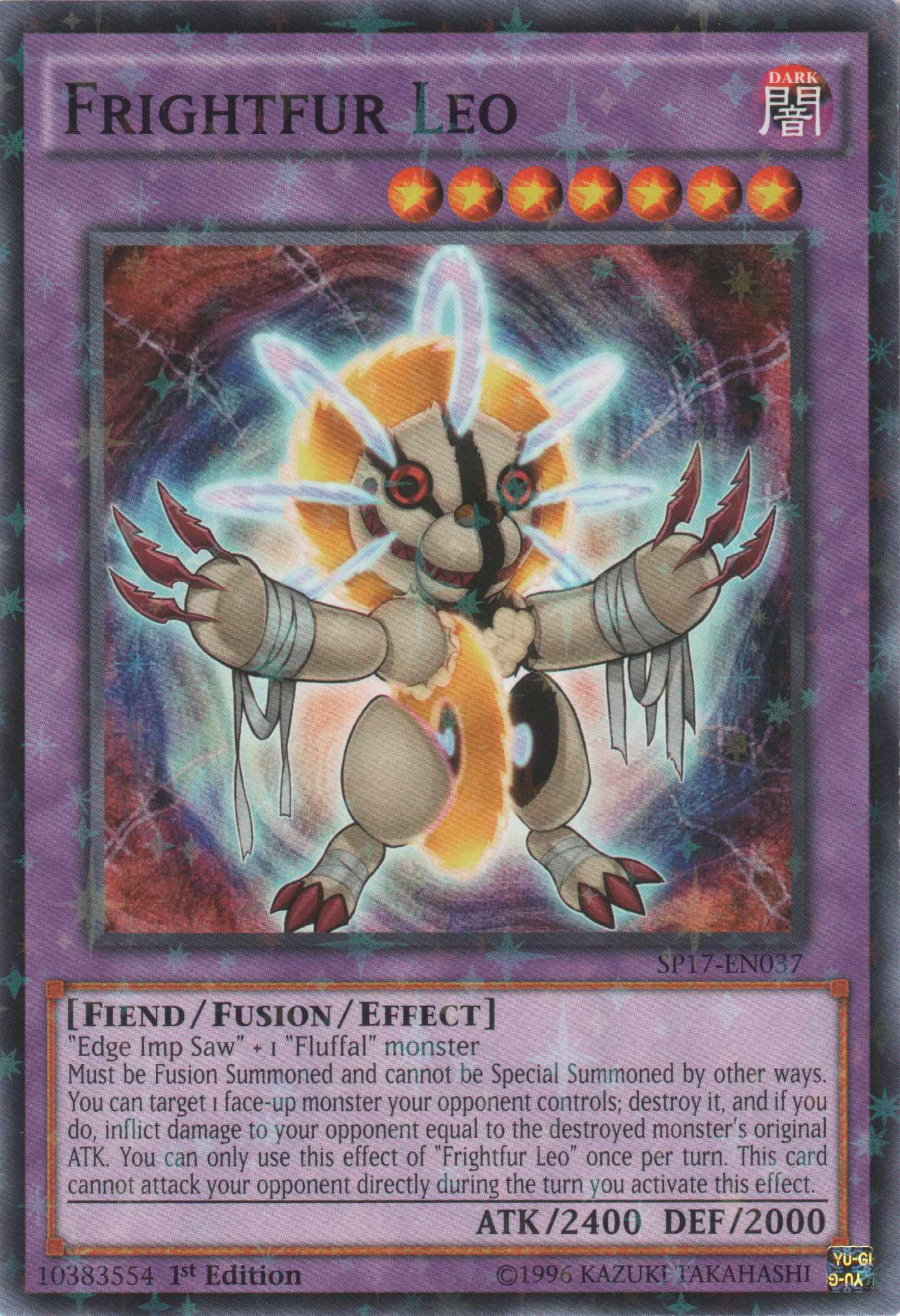 Frightfur Leo (Starfoil) [SP17-EN037] Starfoil Rare | Pegasus Games WI