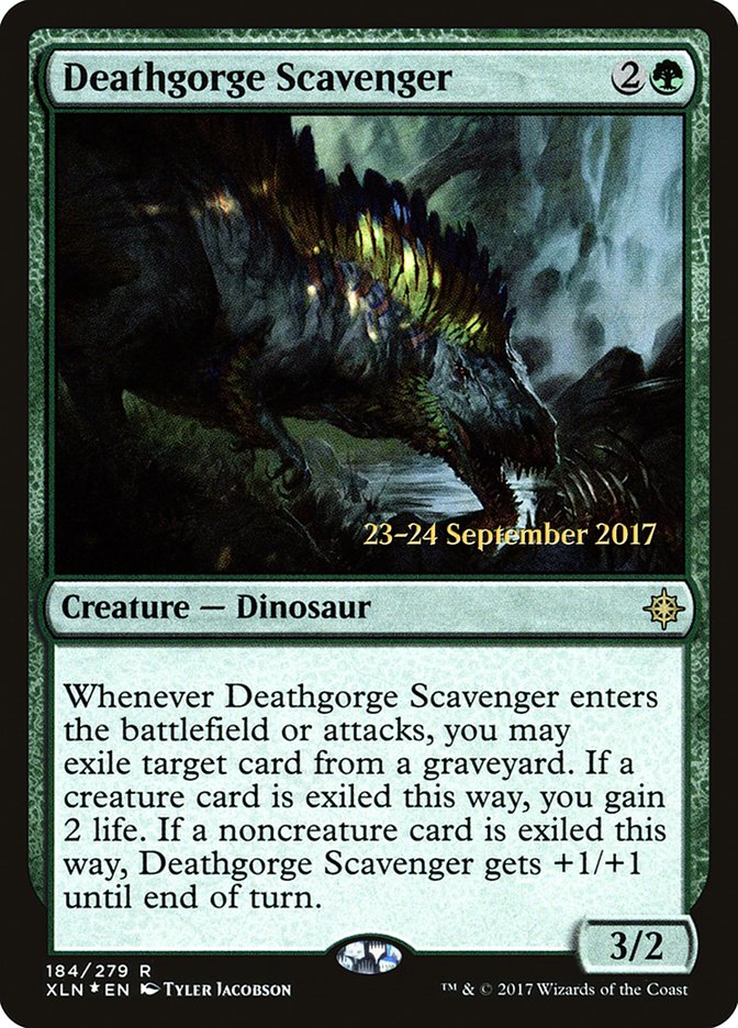 Deathgorge Scavenger [Ixalan Prerelease Promos] | Pegasus Games WI