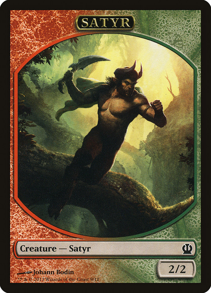 Satyr Token [Theros Tokens] | Pegasus Games WI