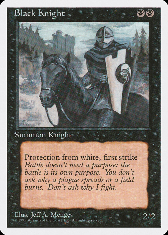 Black Knight [Fourth Edition] | Pegasus Games WI
