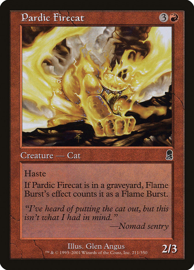 Pardic Firecat [Odyssey] | Pegasus Games WI