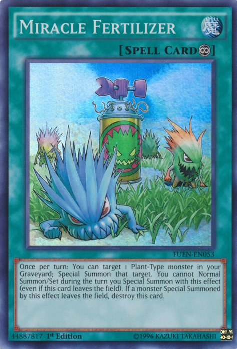 Miracle Fertilizer [FUEN-EN053] Super Rare | Pegasus Games WI