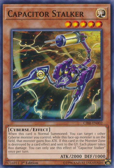 Capacitor Stalker [CIBR-EN002] Common | Pegasus Games WI