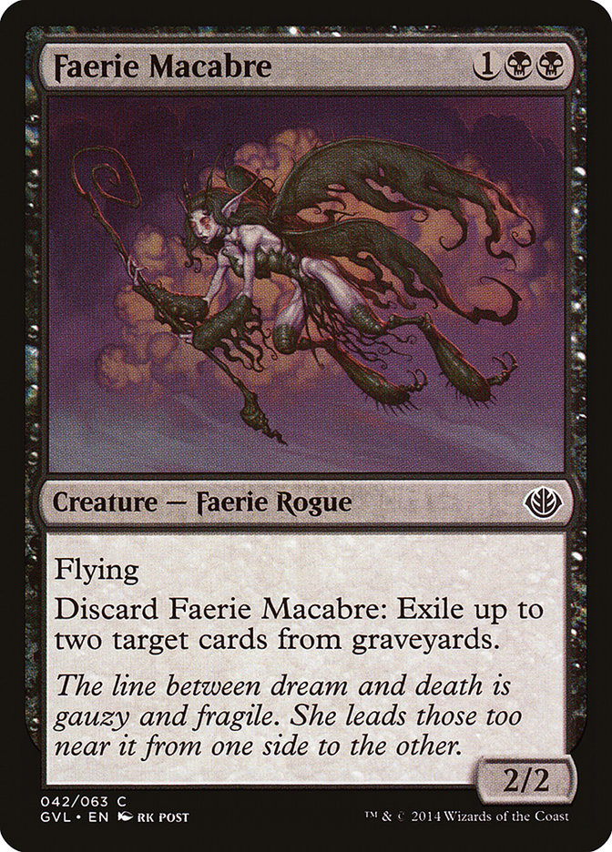 Faerie Macabre (Garruk vs. Liliana) [Duel Decks Anthology] | Pegasus Games WI