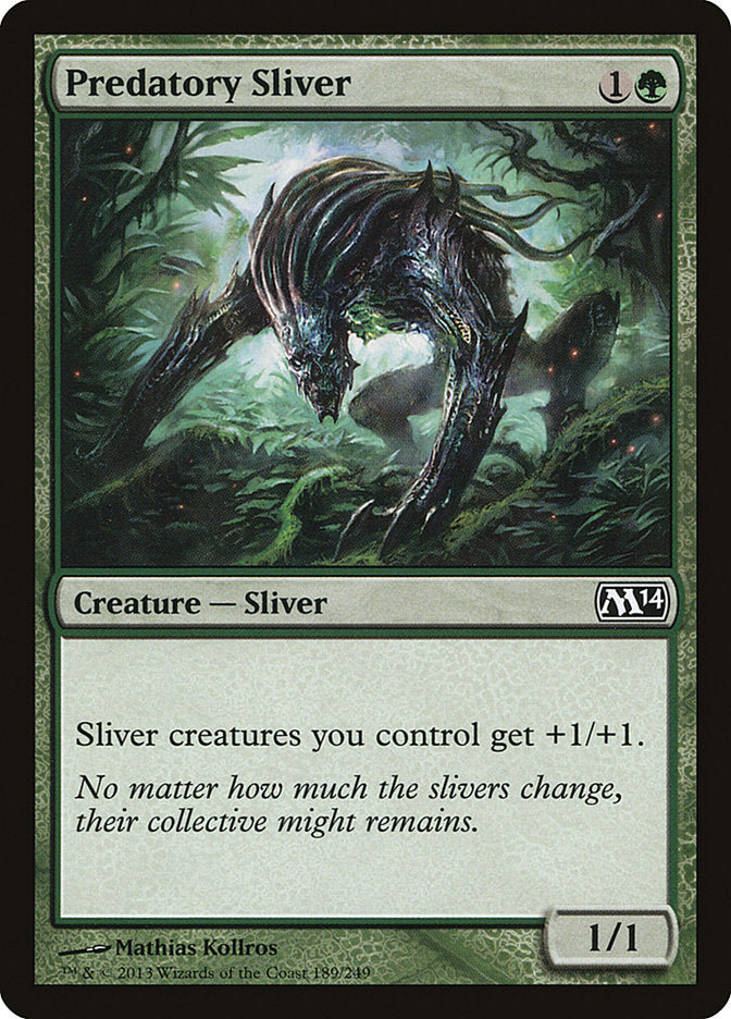 Predatory Sliver [Magic 2014] | Pegasus Games WI