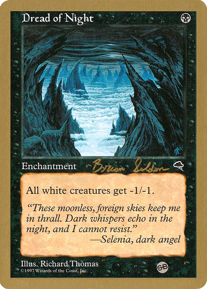 Dread of Night (Brian Selden) (SB) [World Championship Decks 1998] | Pegasus Games WI