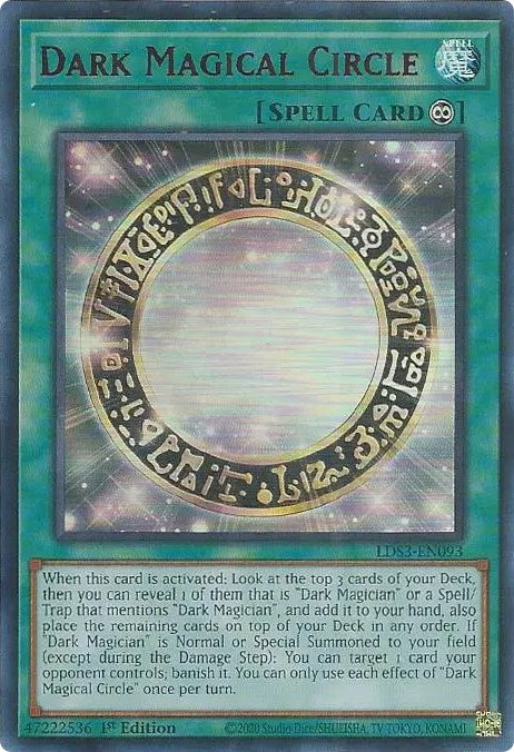 Dark Magical Circle (Red) [LDS3-EN093] Ultra Rare | Pegasus Games WI