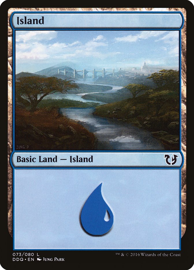 Island (73) [Duel Decks: Blessed vs. Cursed] | Pegasus Games WI