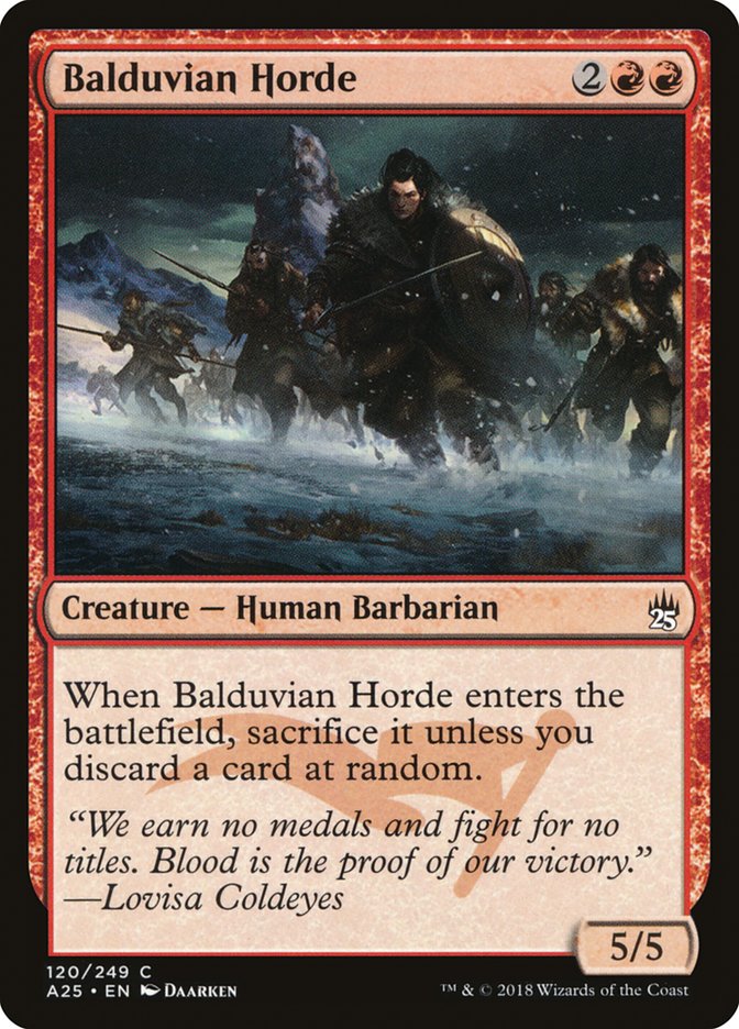 Balduvian Horde [Masters 25] | Pegasus Games WI