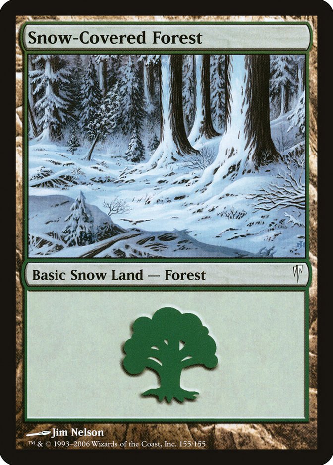 Snow-Covered Forest [Coldsnap] | Pegasus Games WI