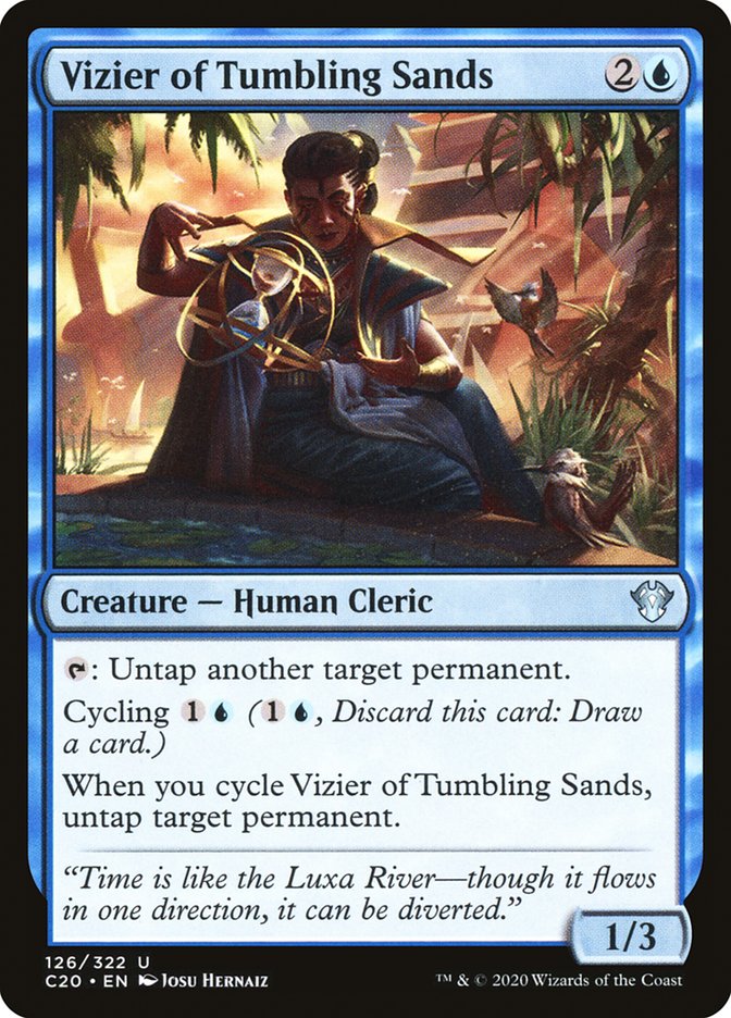 Vizier of Tumbling Sands [Commander 2020] | Pegasus Games WI