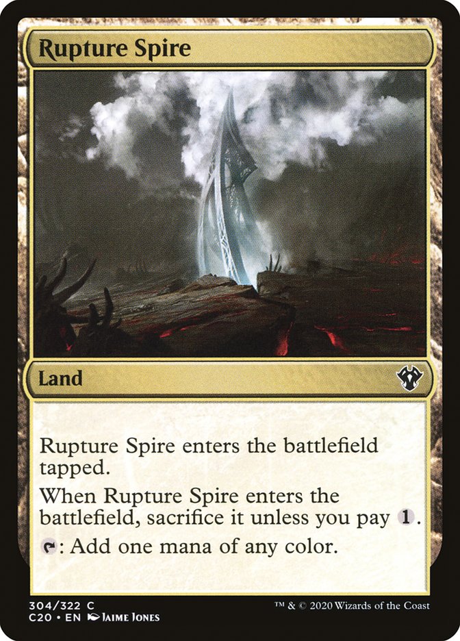 Rupture Spire [Commander 2020] | Pegasus Games WI