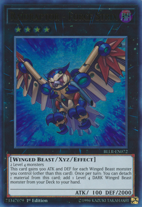Raidraptor - Force Strix [BLLR-EN072] Ultra Rare | Pegasus Games WI