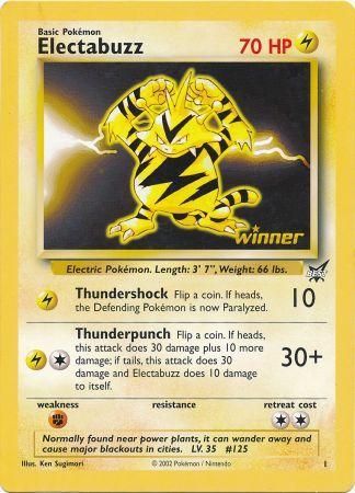 Electabuzz (1) (Jumbo Card) [Best of Promos] | Pegasus Games WI