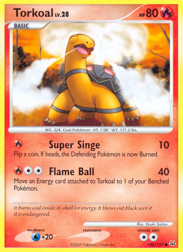 Torkoal (100/127) [Platinum: Base Set] | Pegasus Games WI