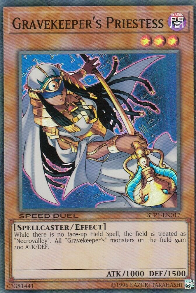 Gravekeeper's Priestess [STP1-EN017] Super Rare | Pegasus Games WI