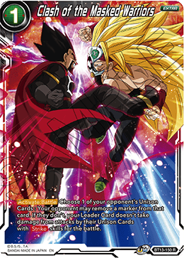 Clash of the Masked Warriors (Rare) [BT13-150] | Pegasus Games WI