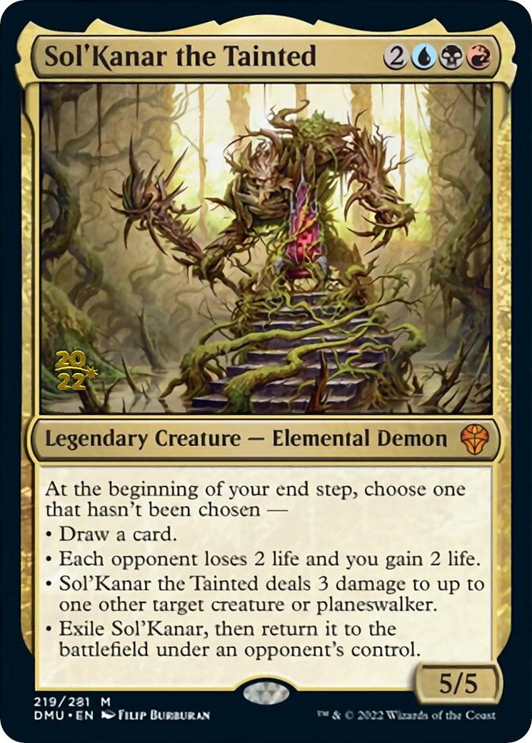 Sol'Kanar the Tainted [Dominaria United Prerelease Promos] | Pegasus Games WI