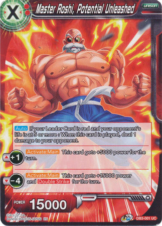 Master Roshi, Potential Unleashed [DB3-001] | Pegasus Games WI