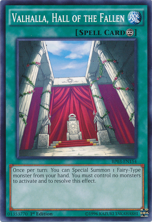 Valhalla, Hall of the Fallen [BP03-EN154] Common | Pegasus Games WI