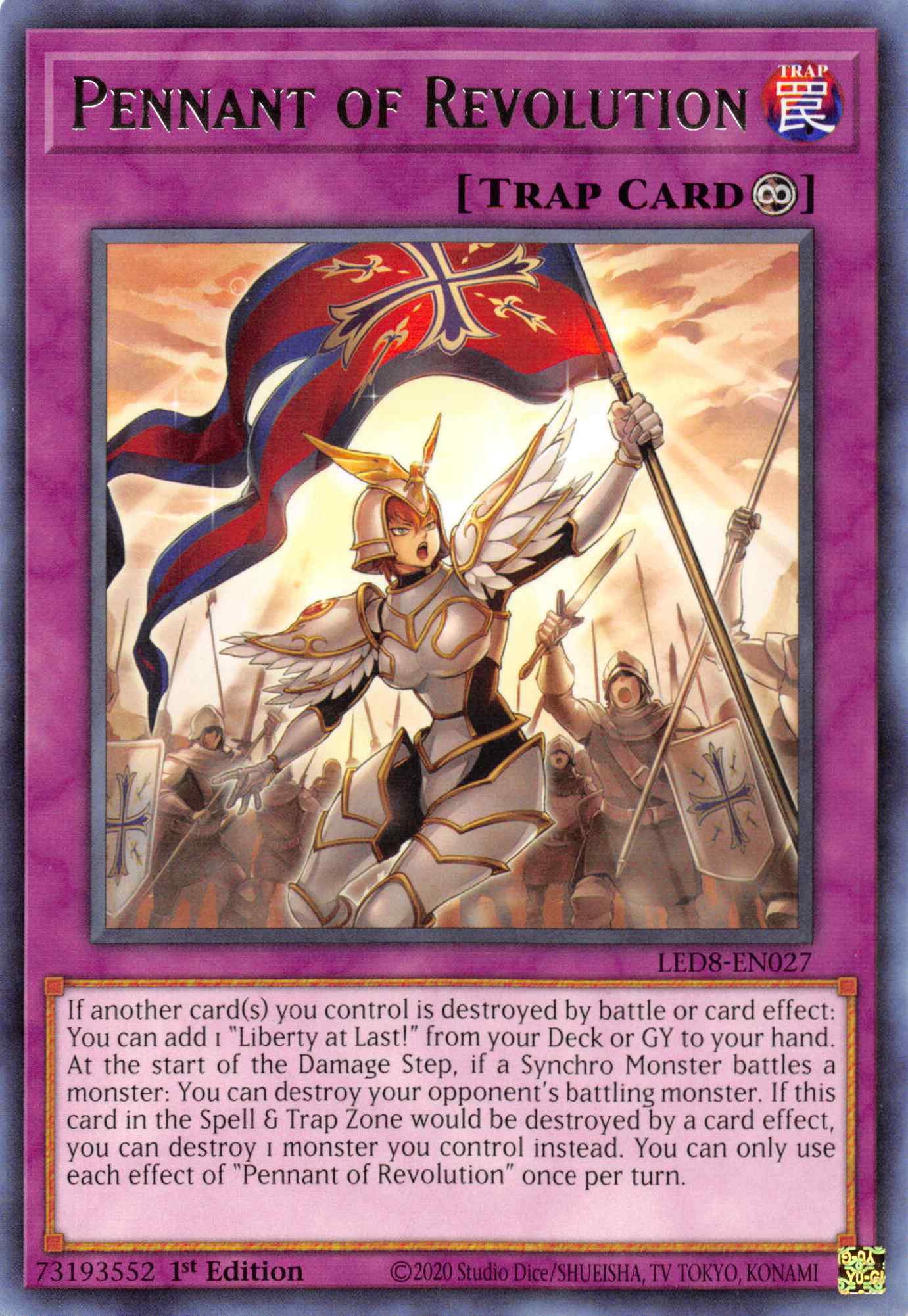Pennant of Revolution [LED8-EN027] Rare | Pegasus Games WI