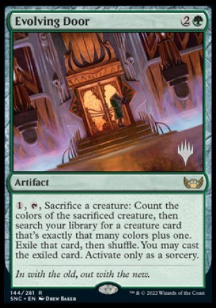 Evolving Door (Promo Pack) [Streets of New Capenna Promos] | Pegasus Games WI