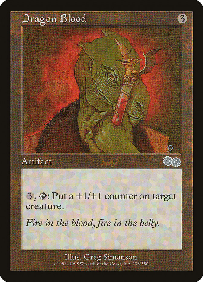 Dragon Blood [Urza's Saga] | Pegasus Games WI